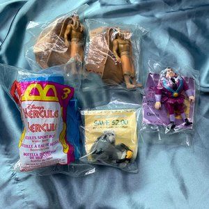 Lot of Vintage McDonalds Toys